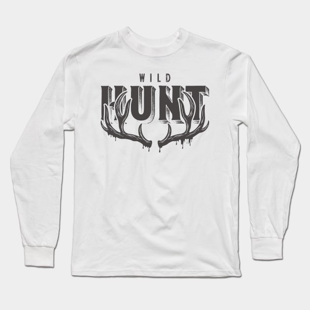 Wild Hunt Long Sleeve T-Shirt by Insomnia_Project